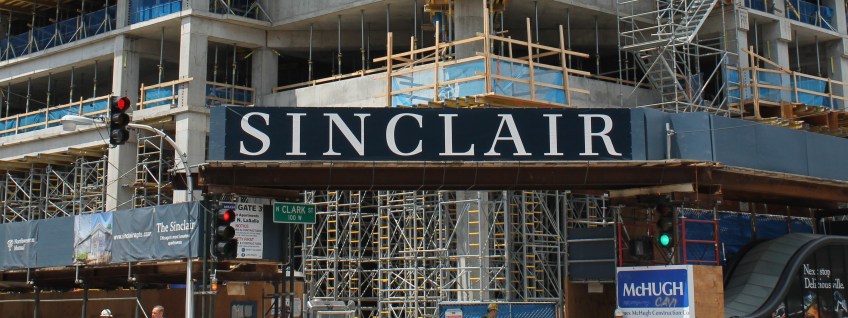 The Sinclair banner