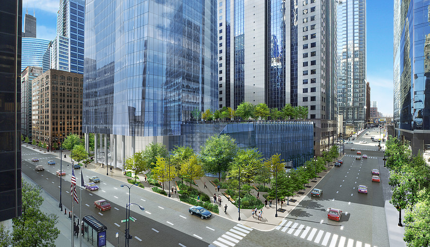 130 North Franklin render