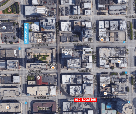 221 West Hubbard Divvy station