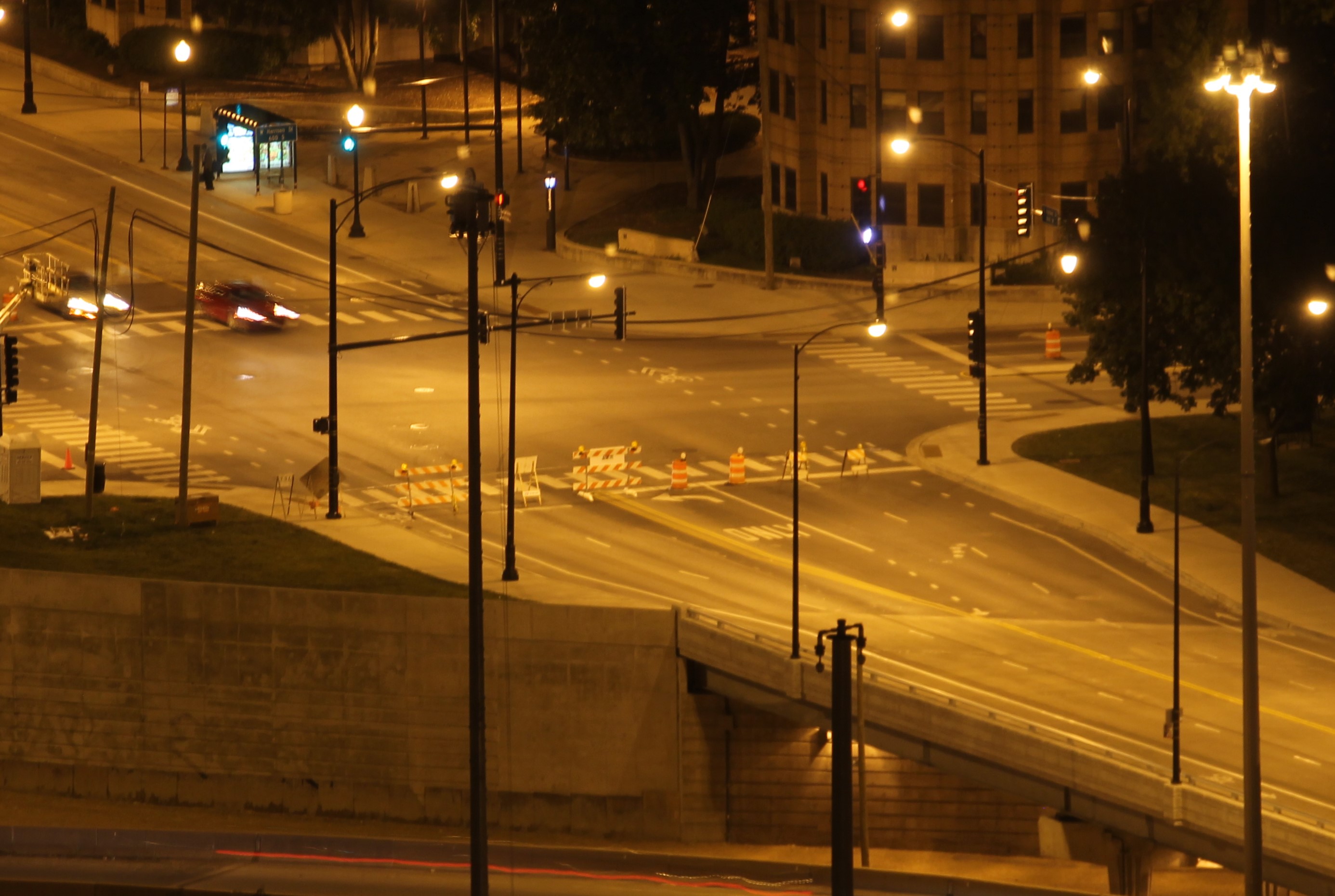 Halsted Street Bridge CTA canopy