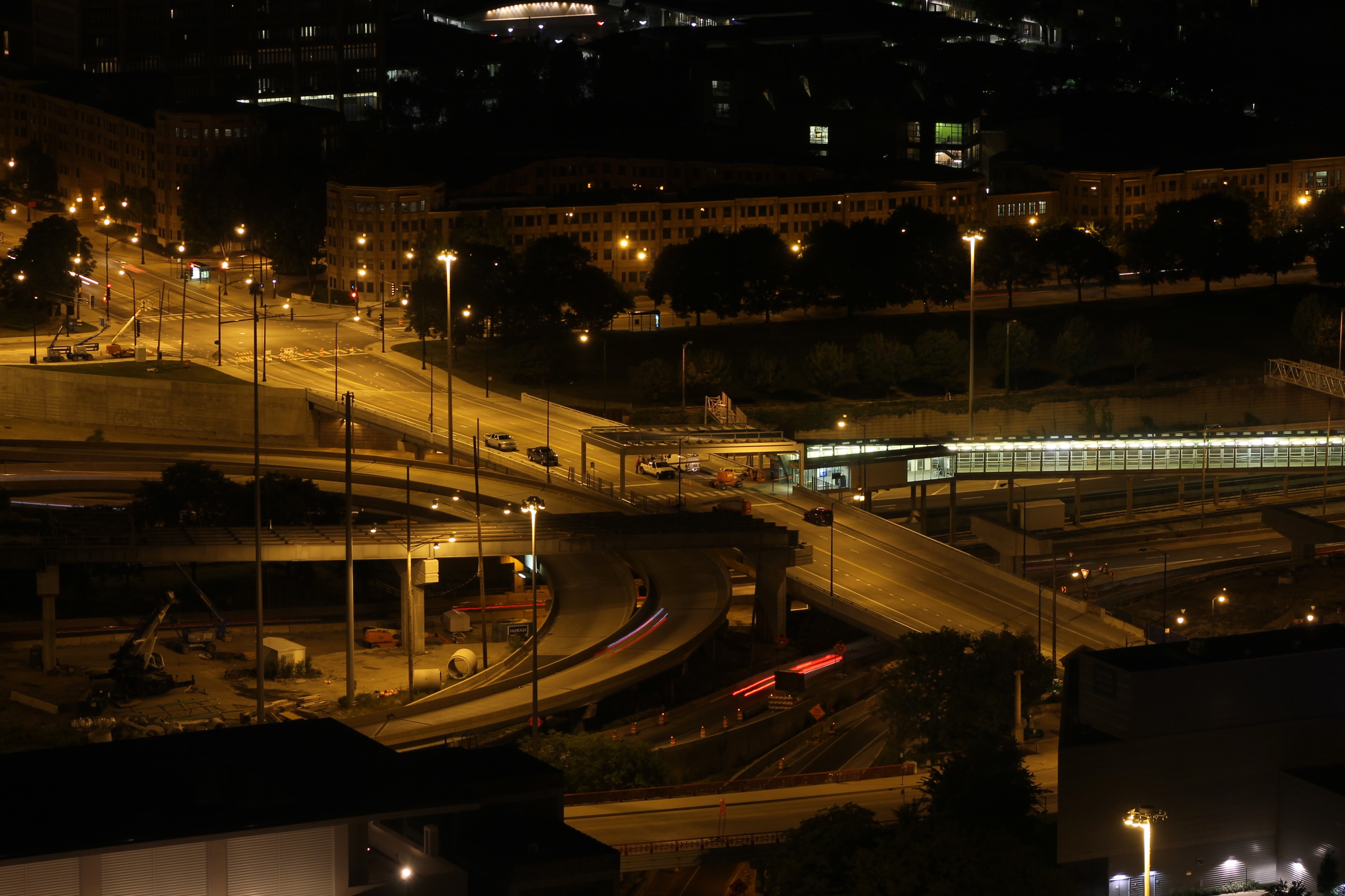 Halsted Street Bridge CTA canopy