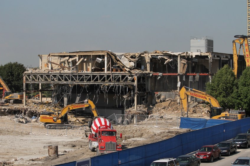 Malcolm X College demolition