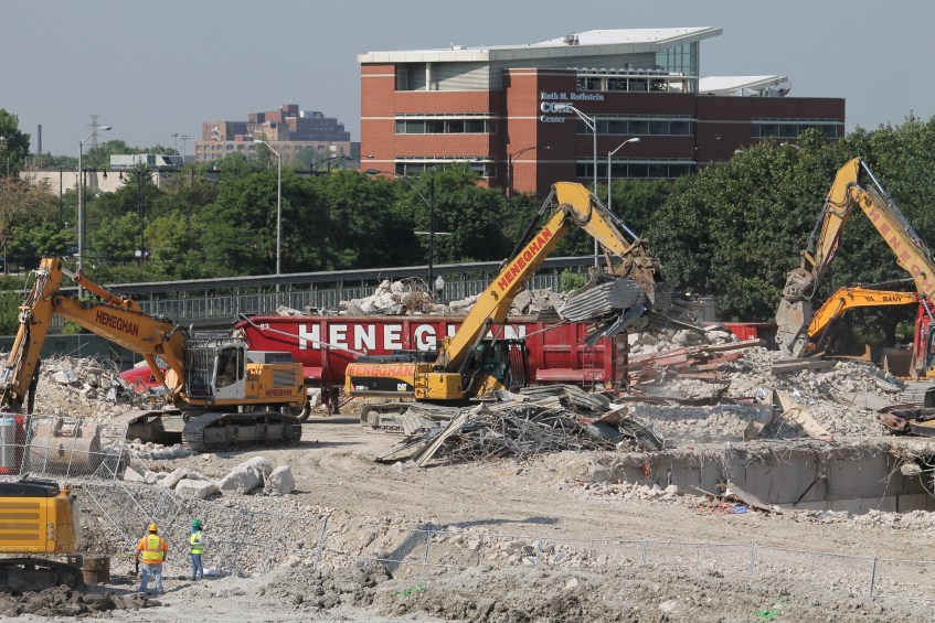 Malcolm X College demolition