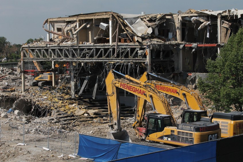 Malcolm X College demolition