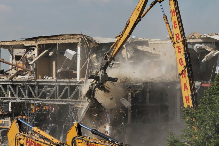 Malcolm X College demolition