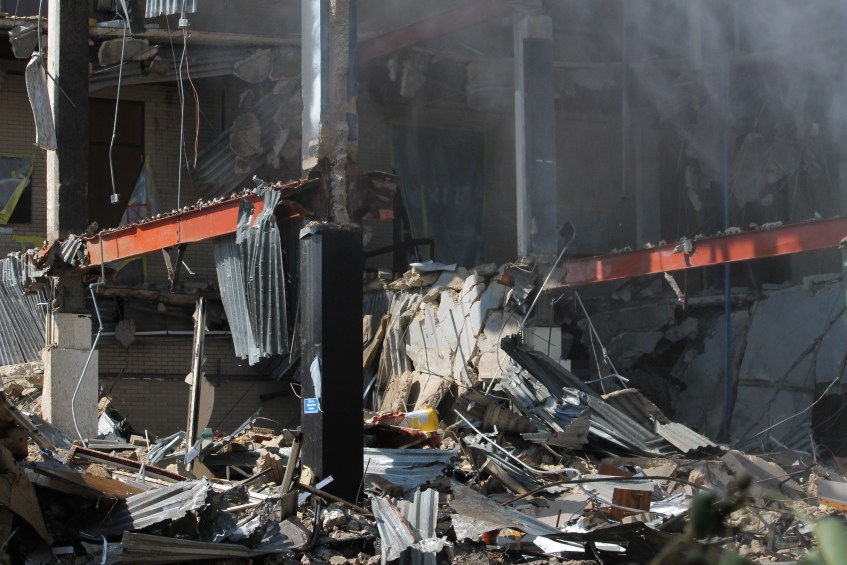 Malcolm X College demolition