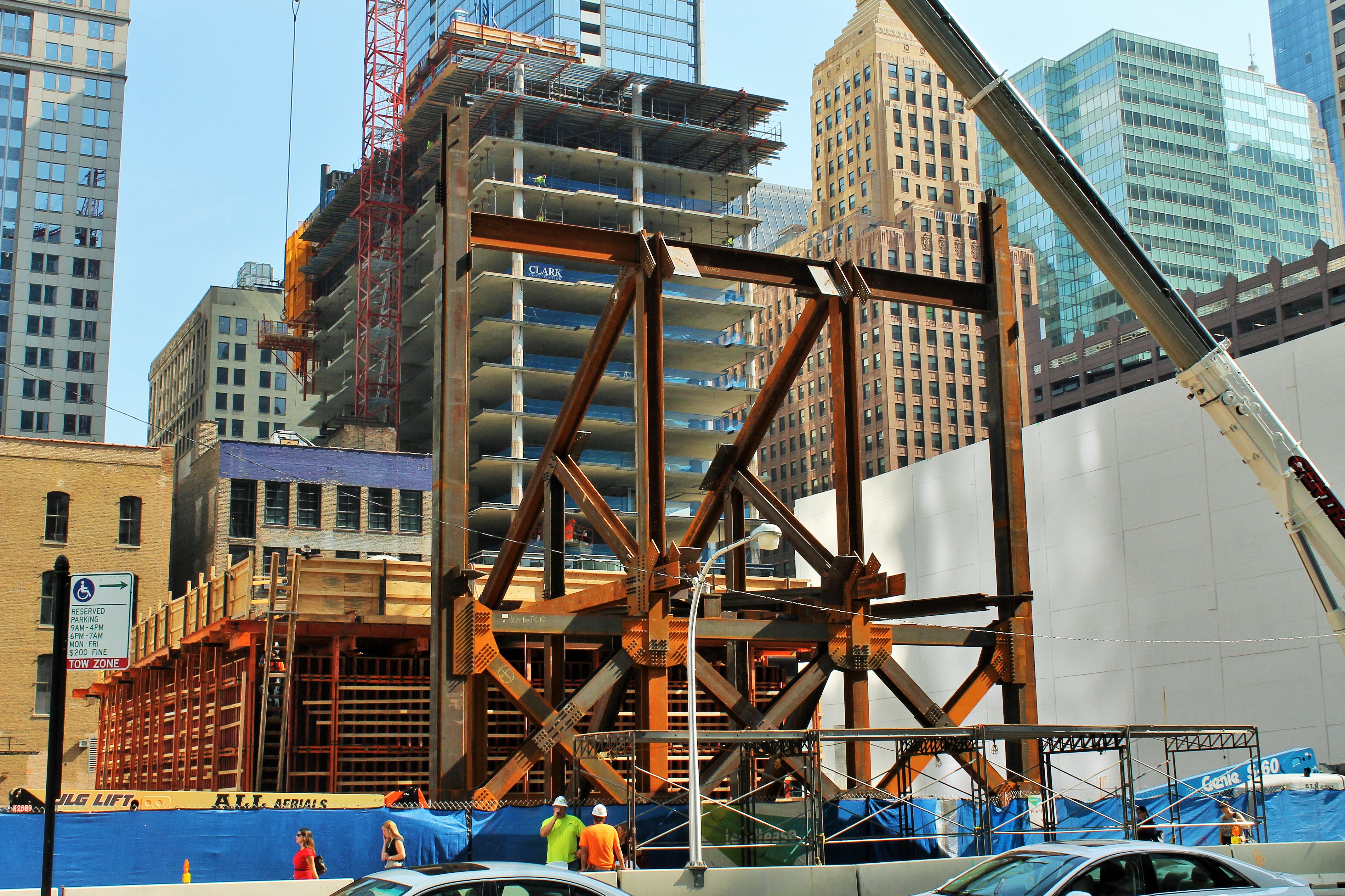 151 North Franklin steel