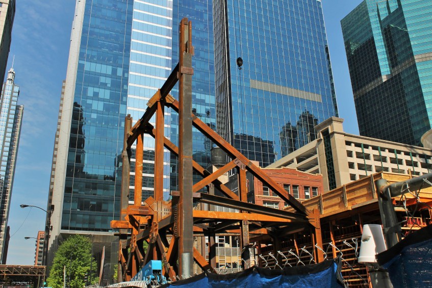 151 North Franklin steel