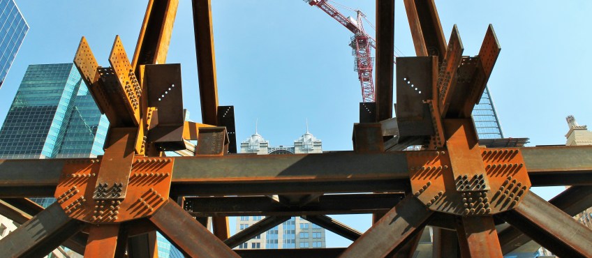 151 North Franklin steel