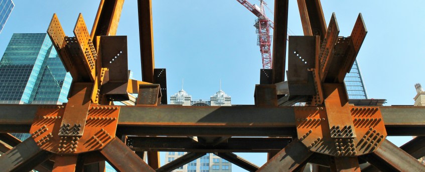 151 North Franklin steel