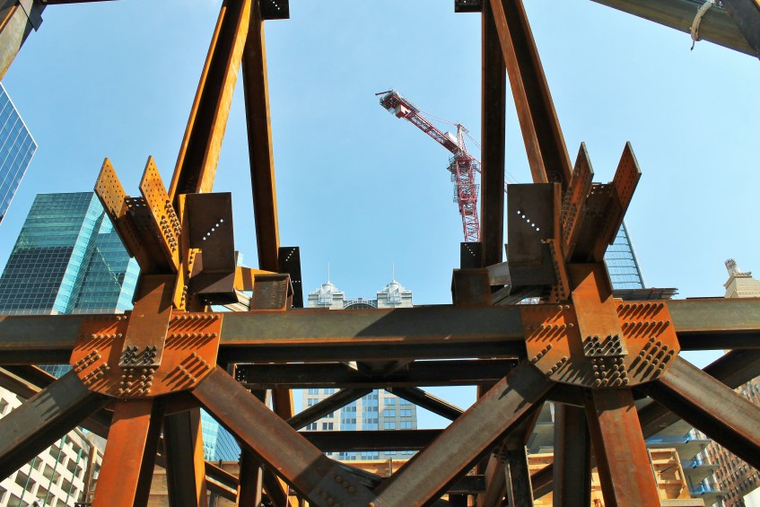 151 North Franklin steel