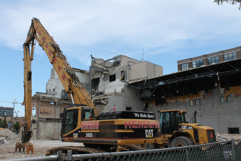 Harpo Studios Demolition