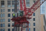 151 North Franklin tower crane