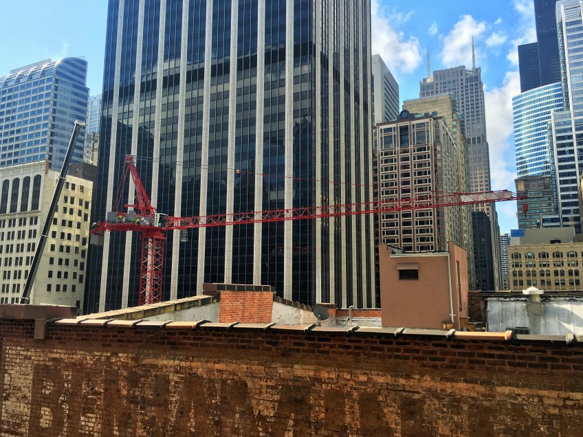 151 North Franklin tower crane