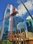 151 North Franklin tower crane