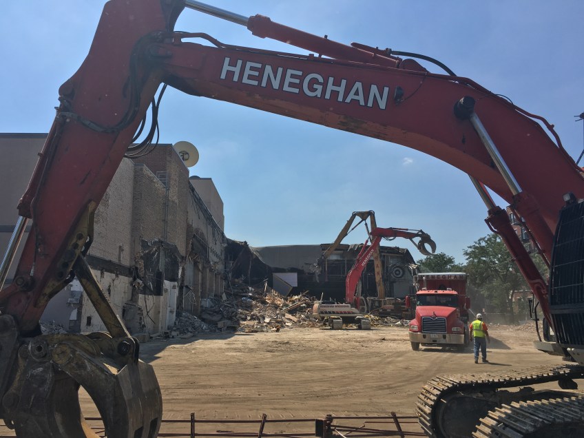 Harpo Studios demolition
