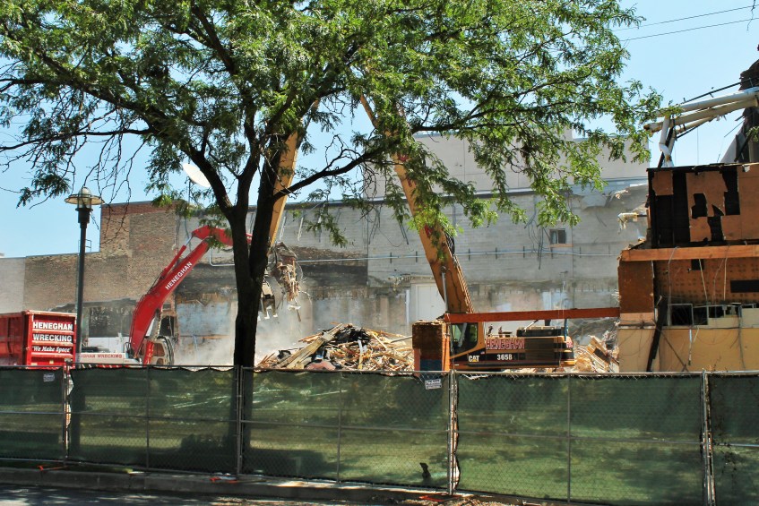 Harpo Studios demolition