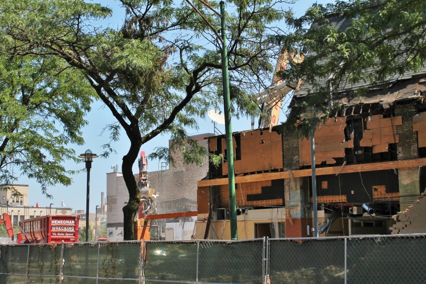 Harpo Studios demolition