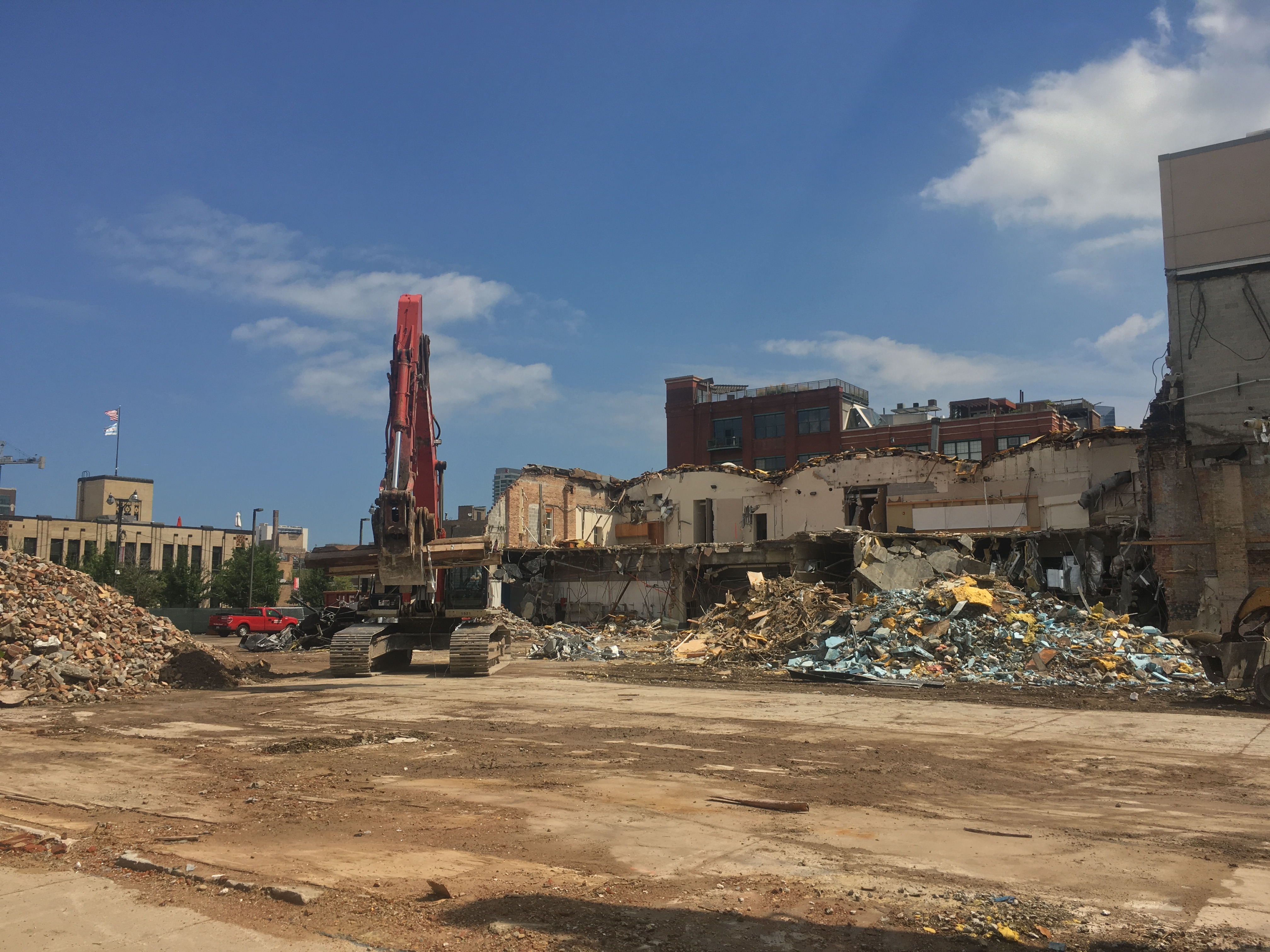 Harpo Studios demolition