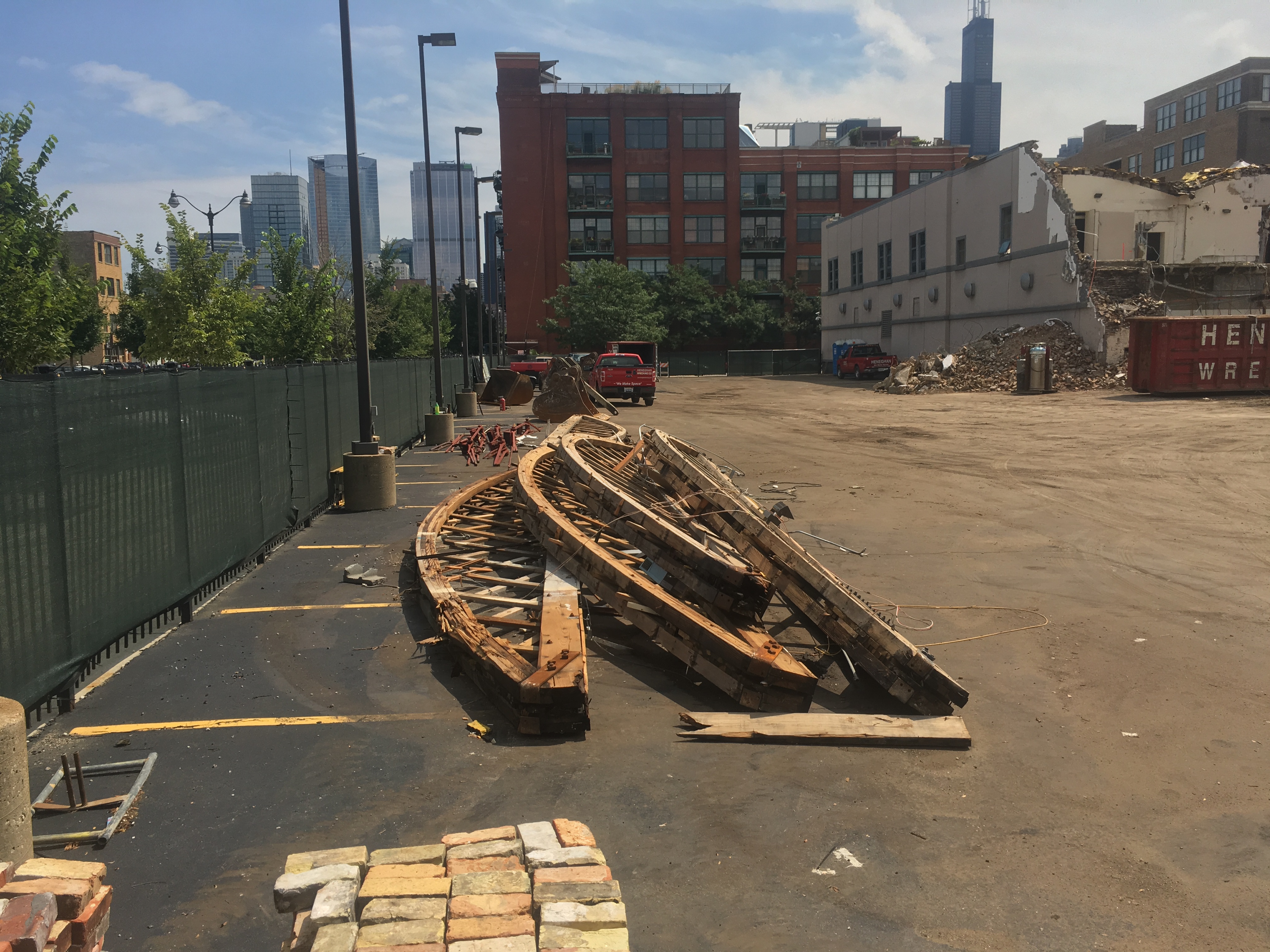 Harpo Studios demolition