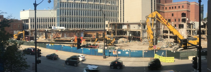 Children's Memorial Hospital demolition