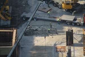 625 West Adams tower crane