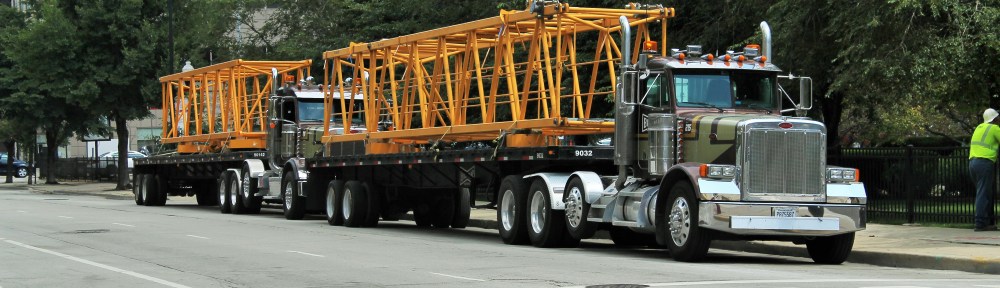 625 West Adams tower crane