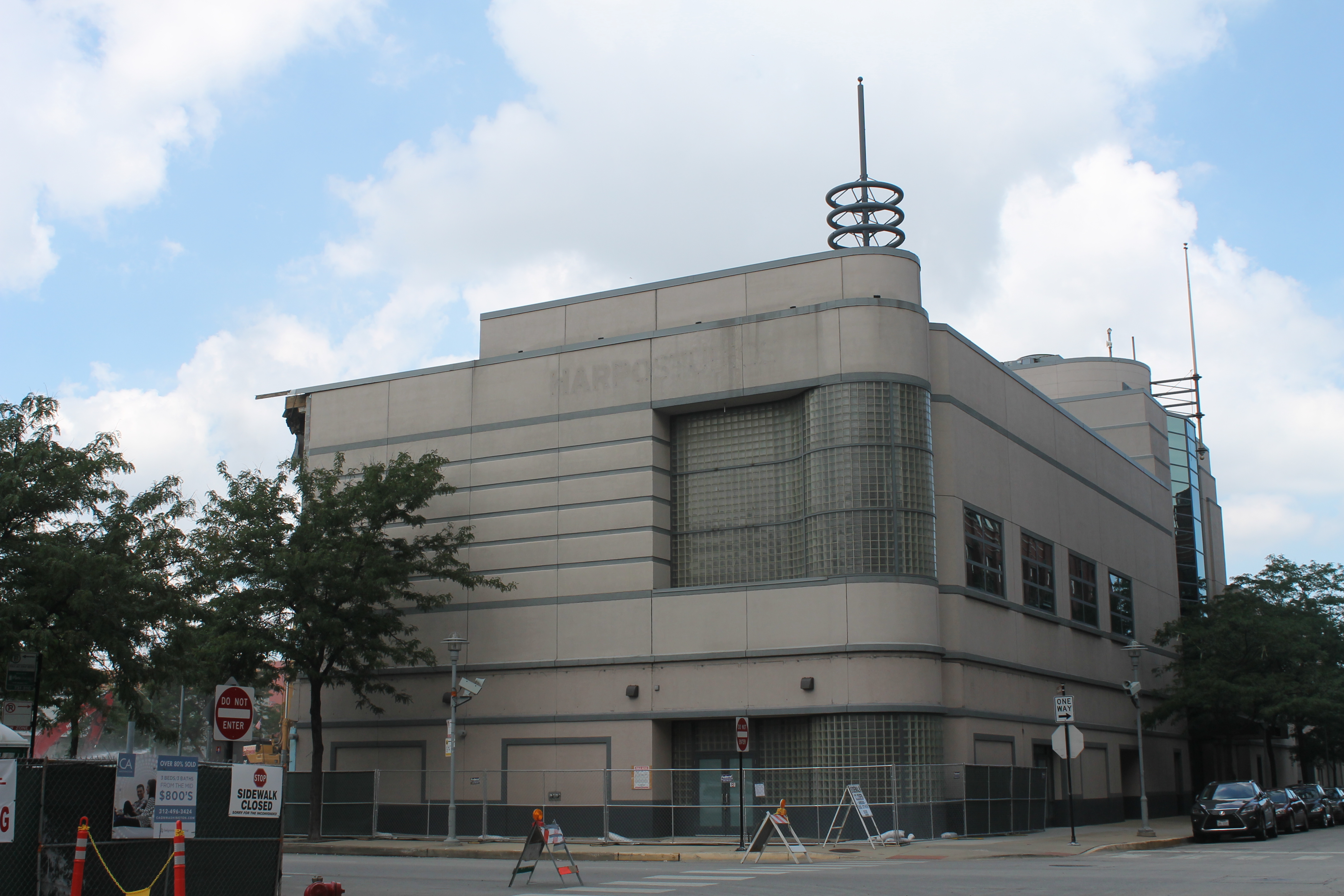 Harpo Studios demolition