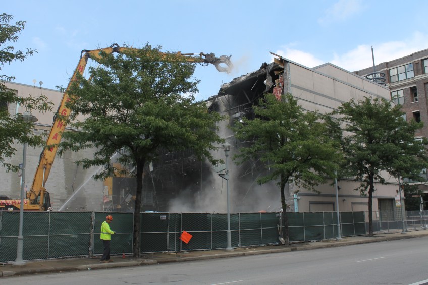 Harpo Studios demolition