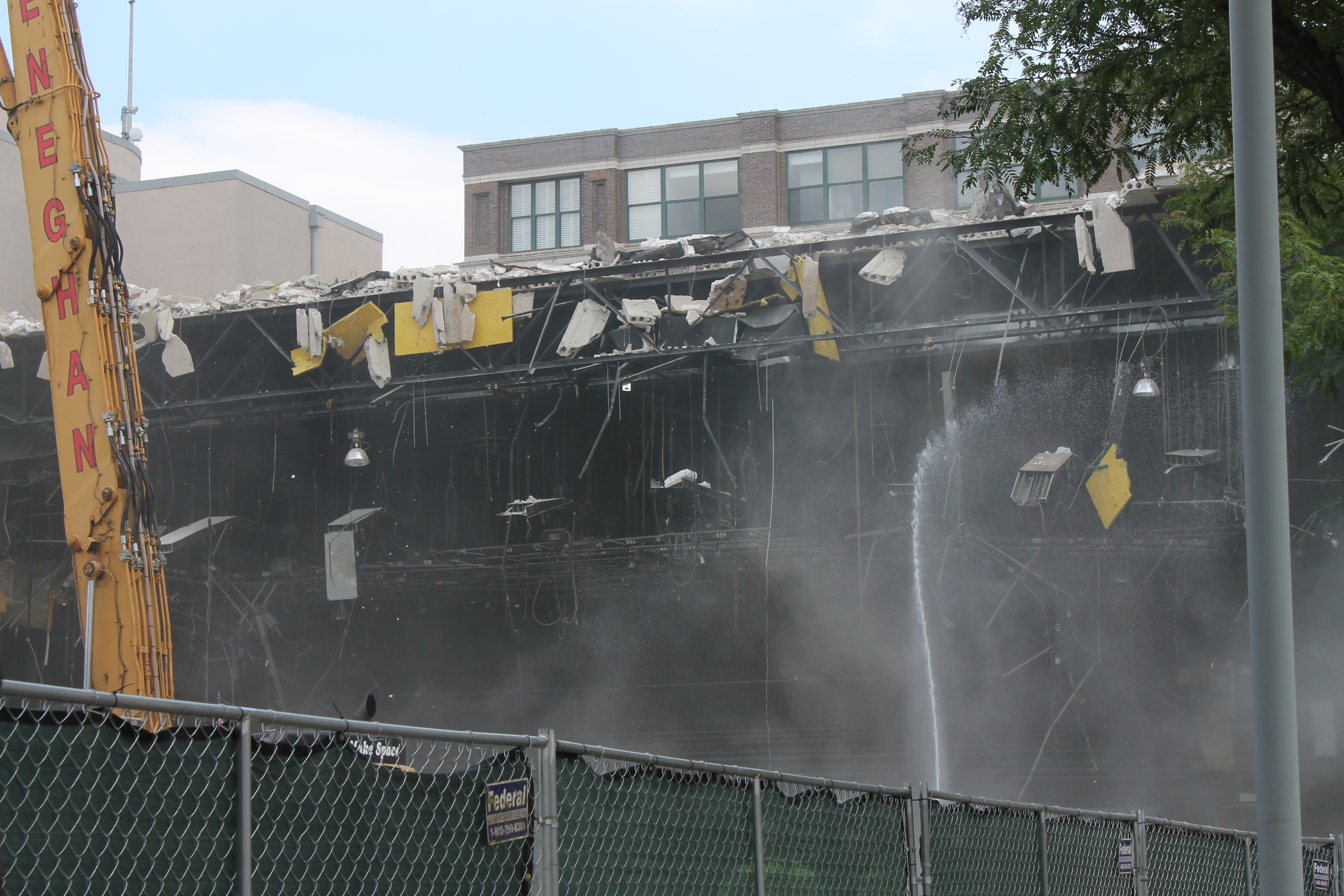Harpo Studios demolition