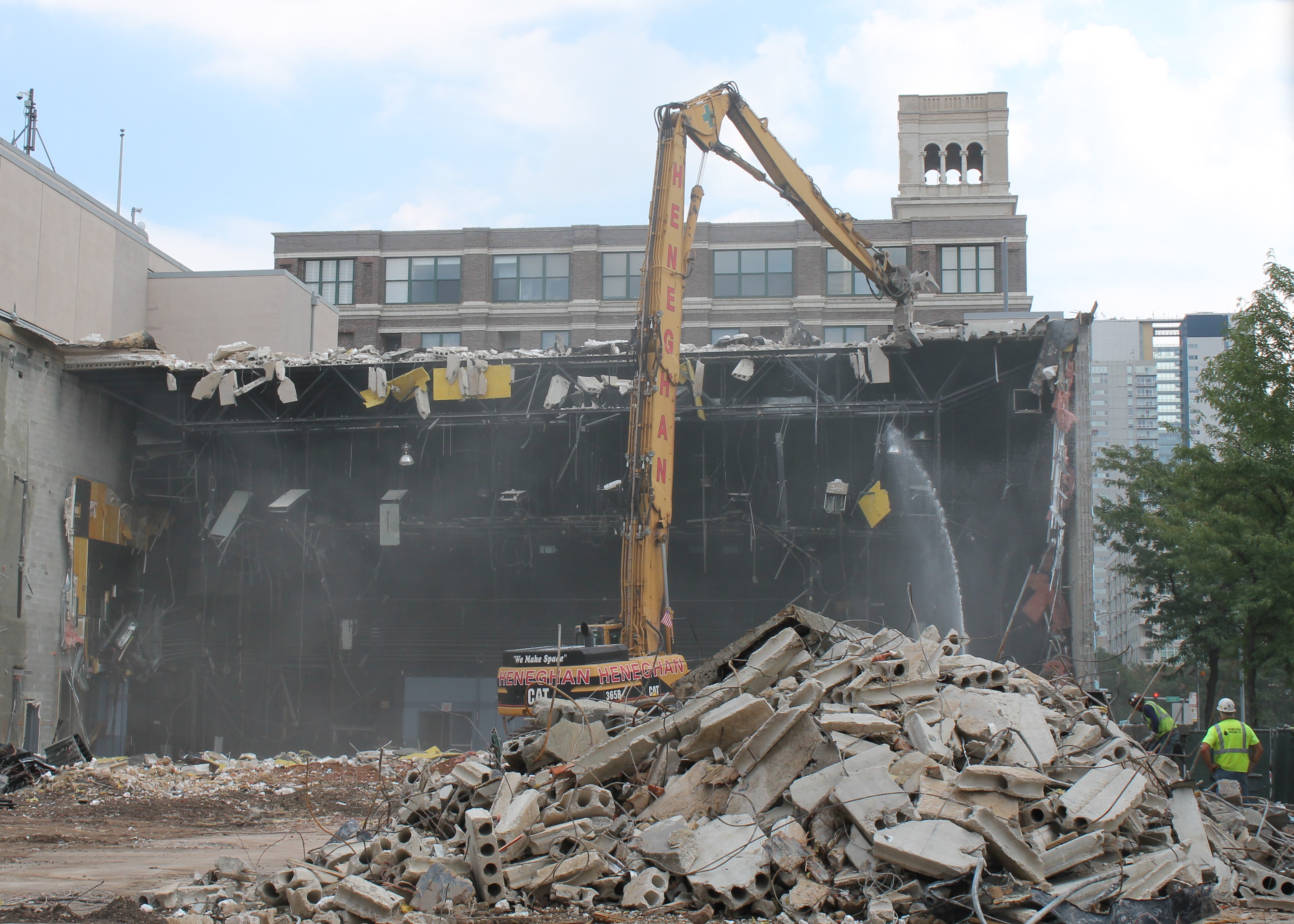Harpo Studios demolition
