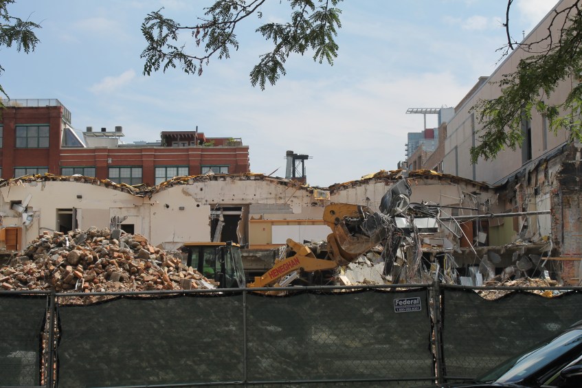Harpo Studios demolition