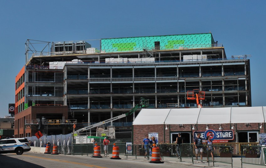 Chicago Cubs Triangle Office building