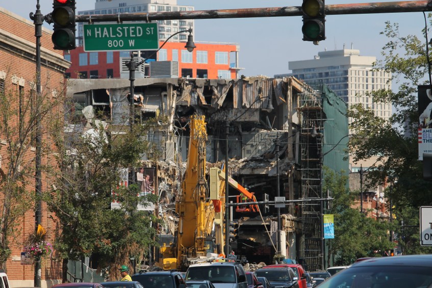 Children's Memorial Hospital demolition