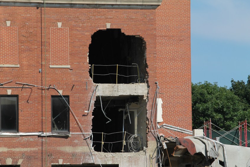 Children's Memorial Hospital demolition
