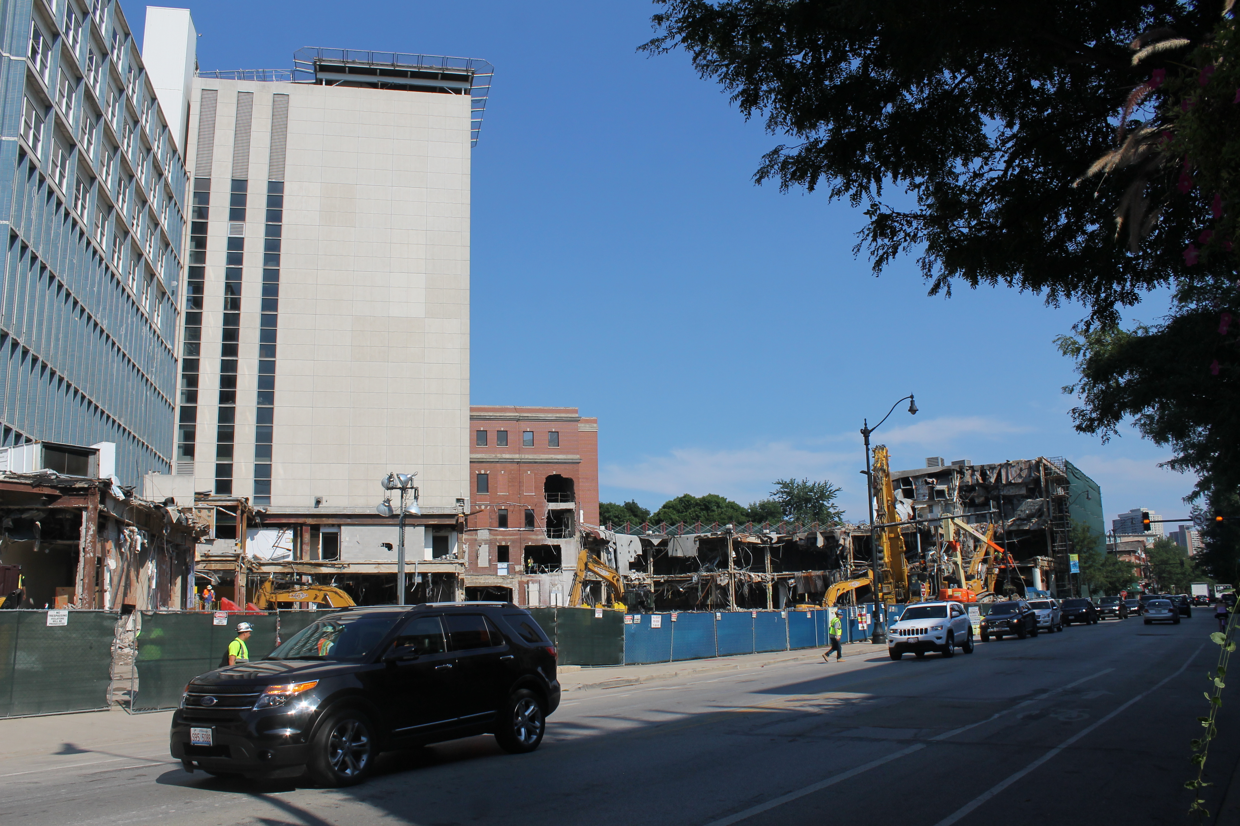 Children's Memorial Hospital demolition
