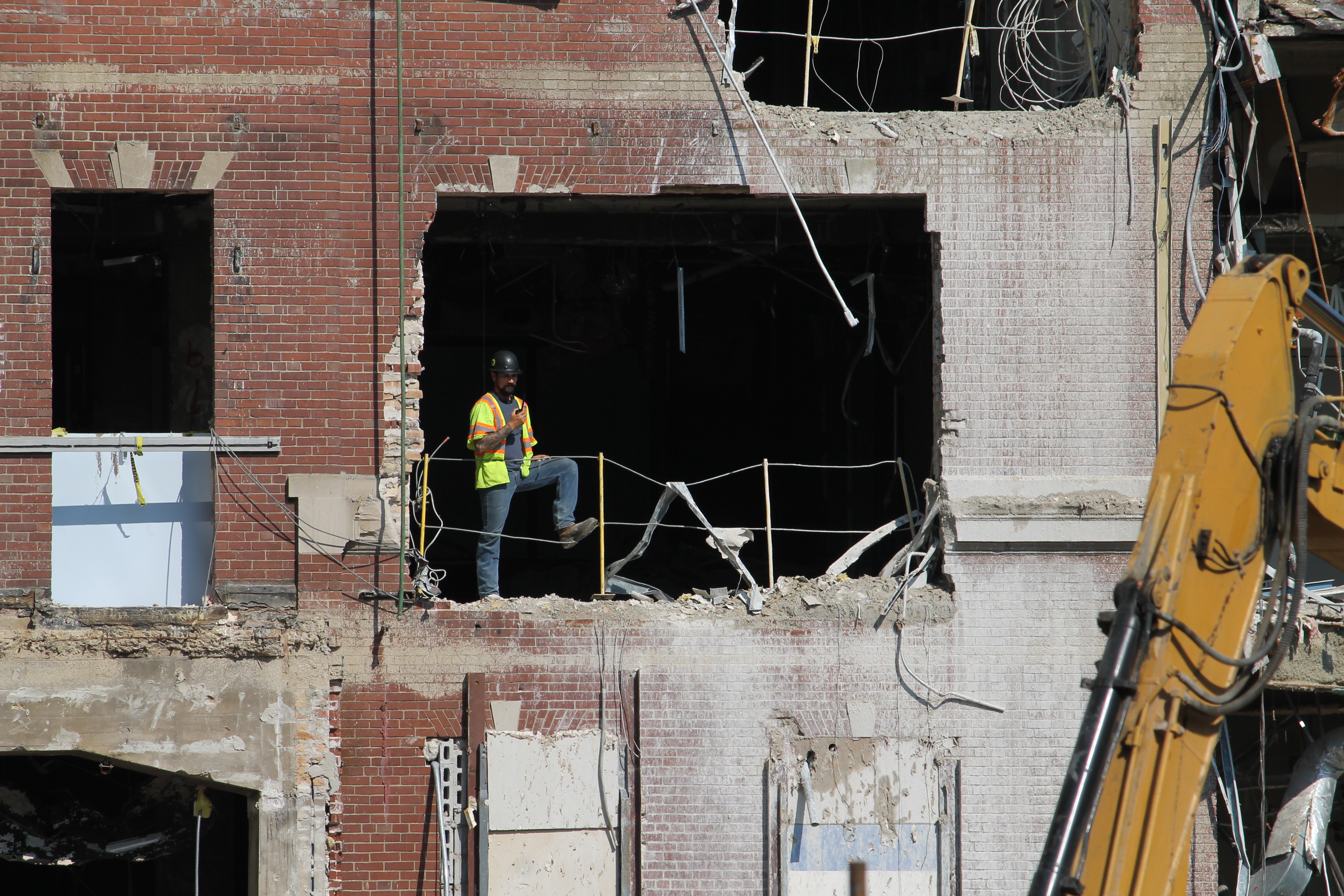 Children's Memorial Hospital demolition