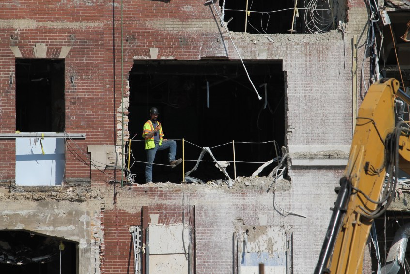 Children's Memorial Hospital demolition