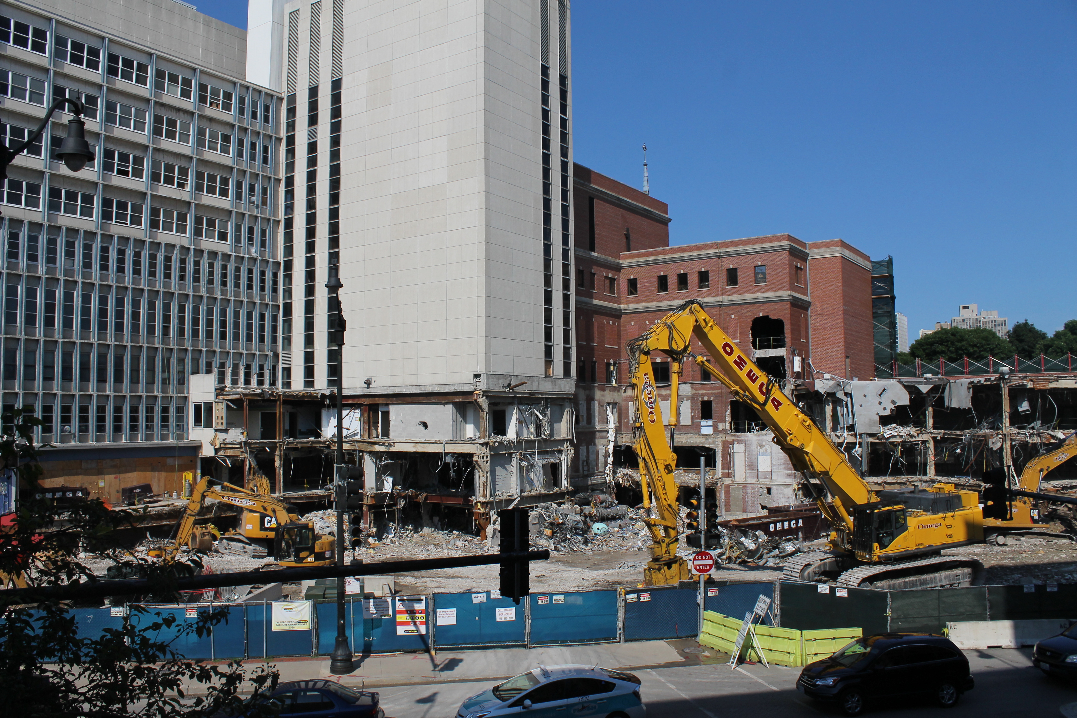 Children's Memorial Hospital demolition