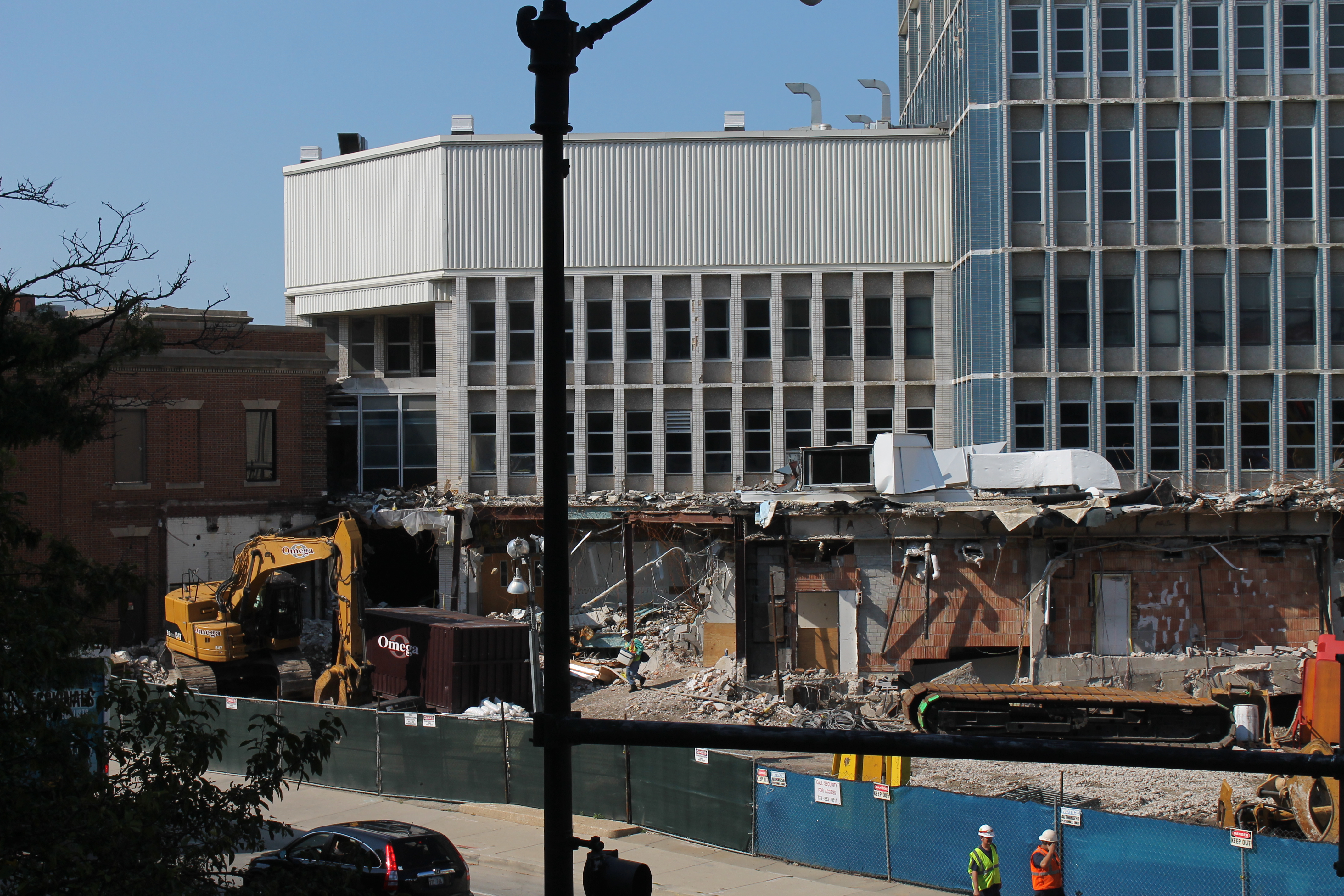 Children's Memorial Hospital demolition