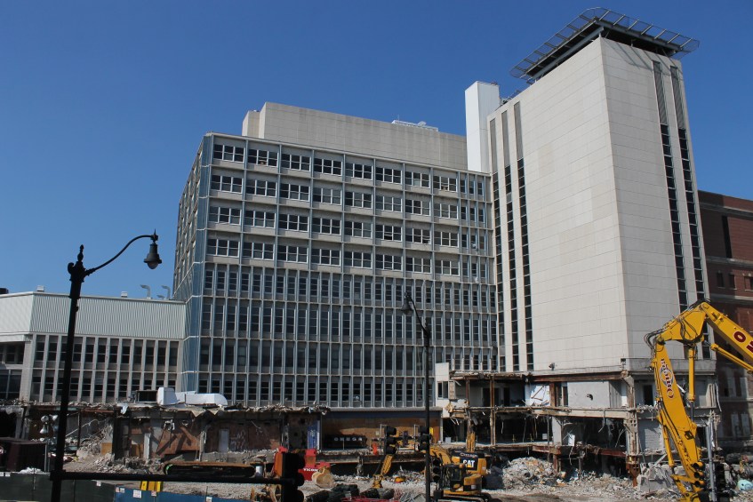 Children's Memorial Hospital demolition