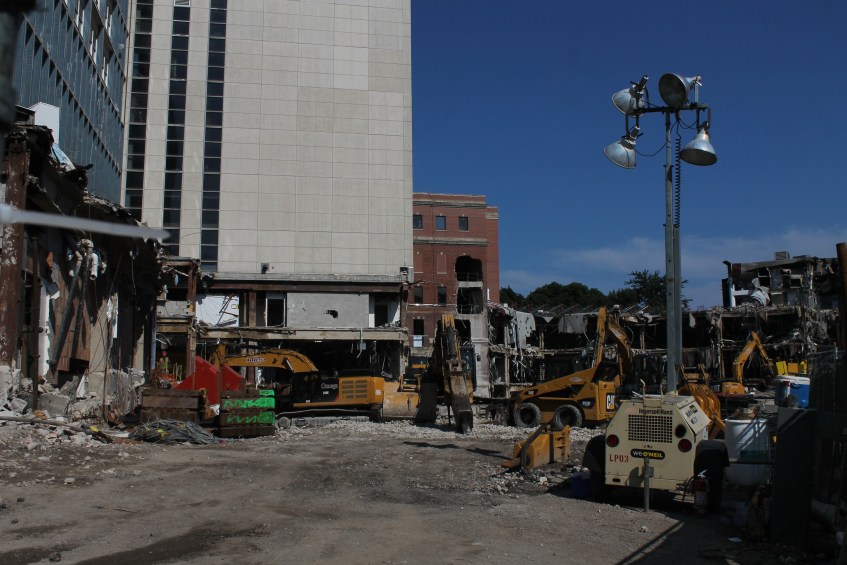 Children's Memorial Hospital demolition