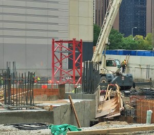465 North Park tower crane