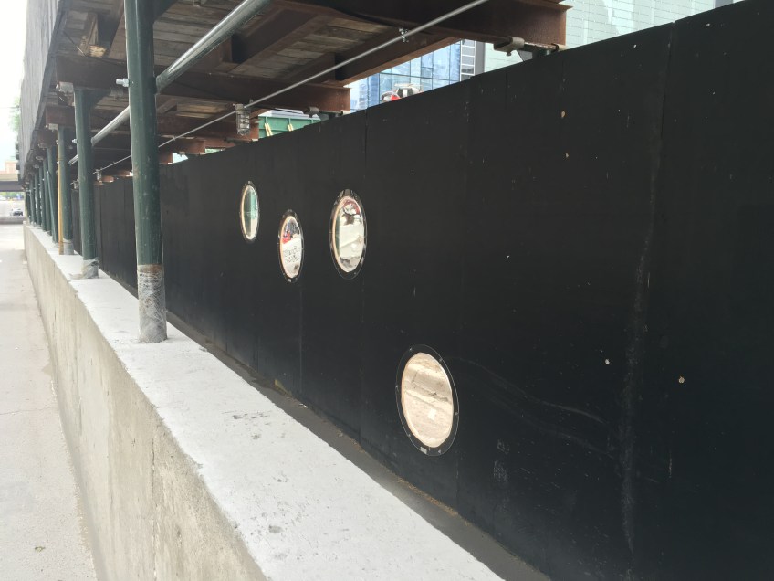 One Bennett Park peepholes