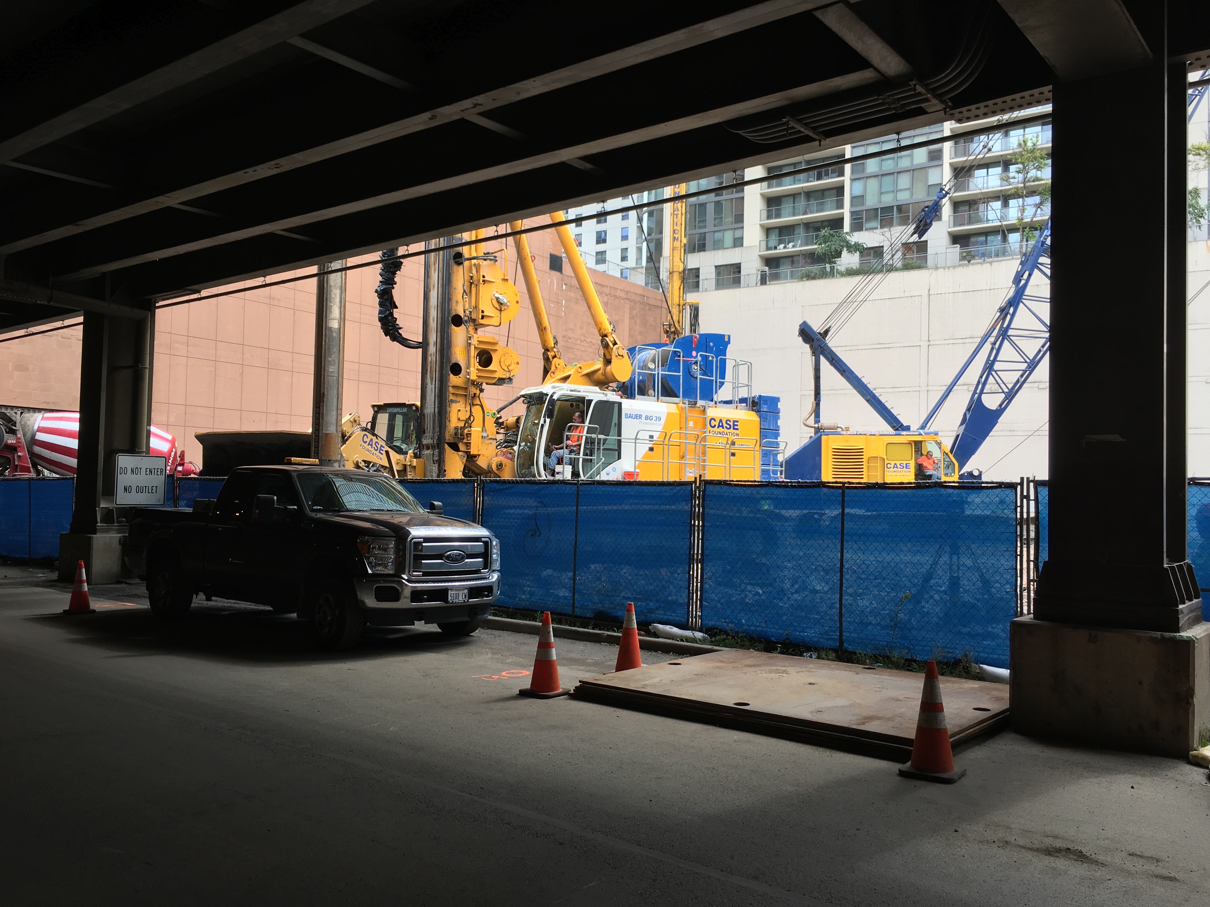 Vista Tower caissons