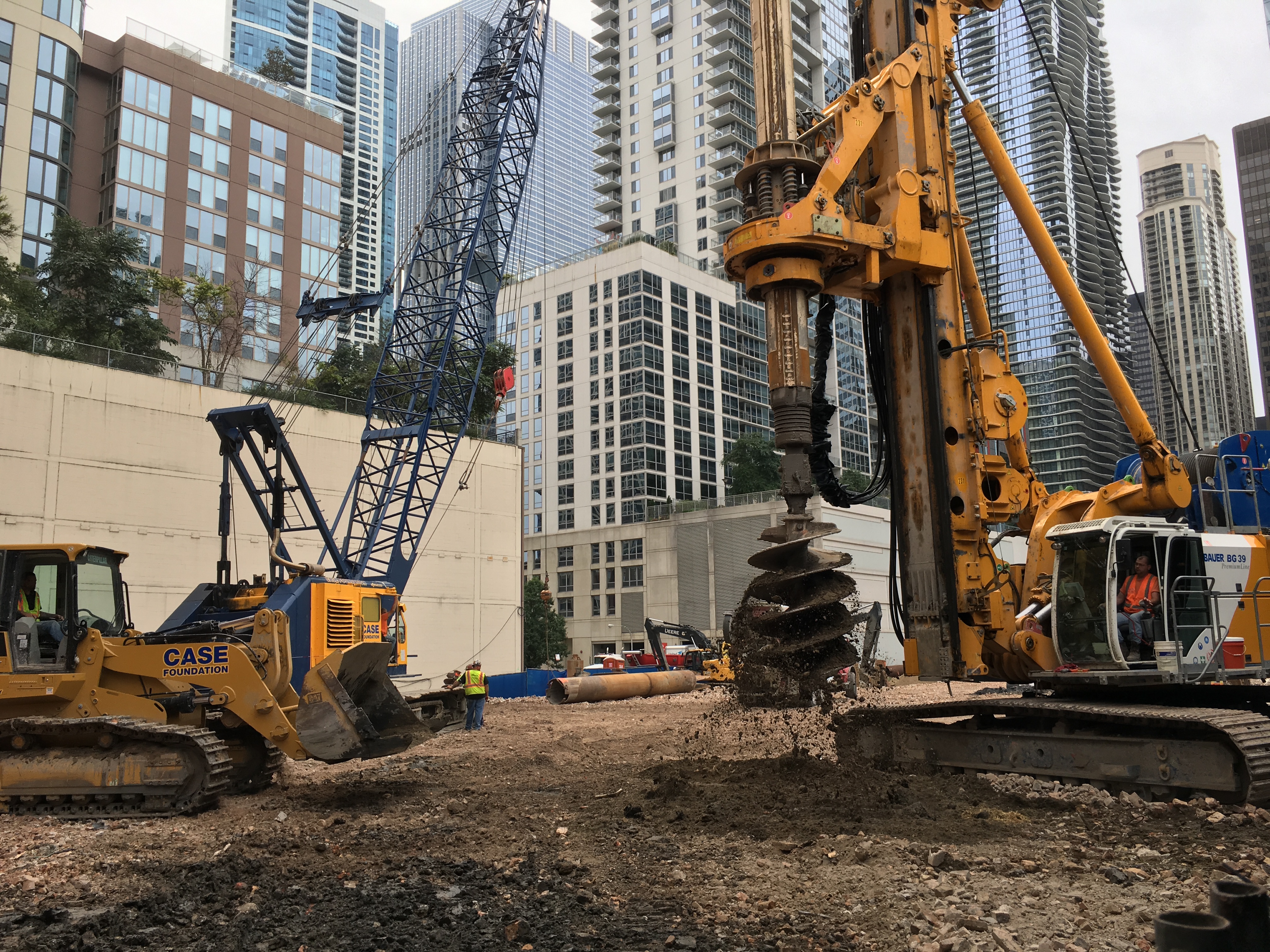 Vista Tower caissons