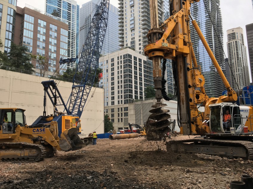 Vista Tower caissons