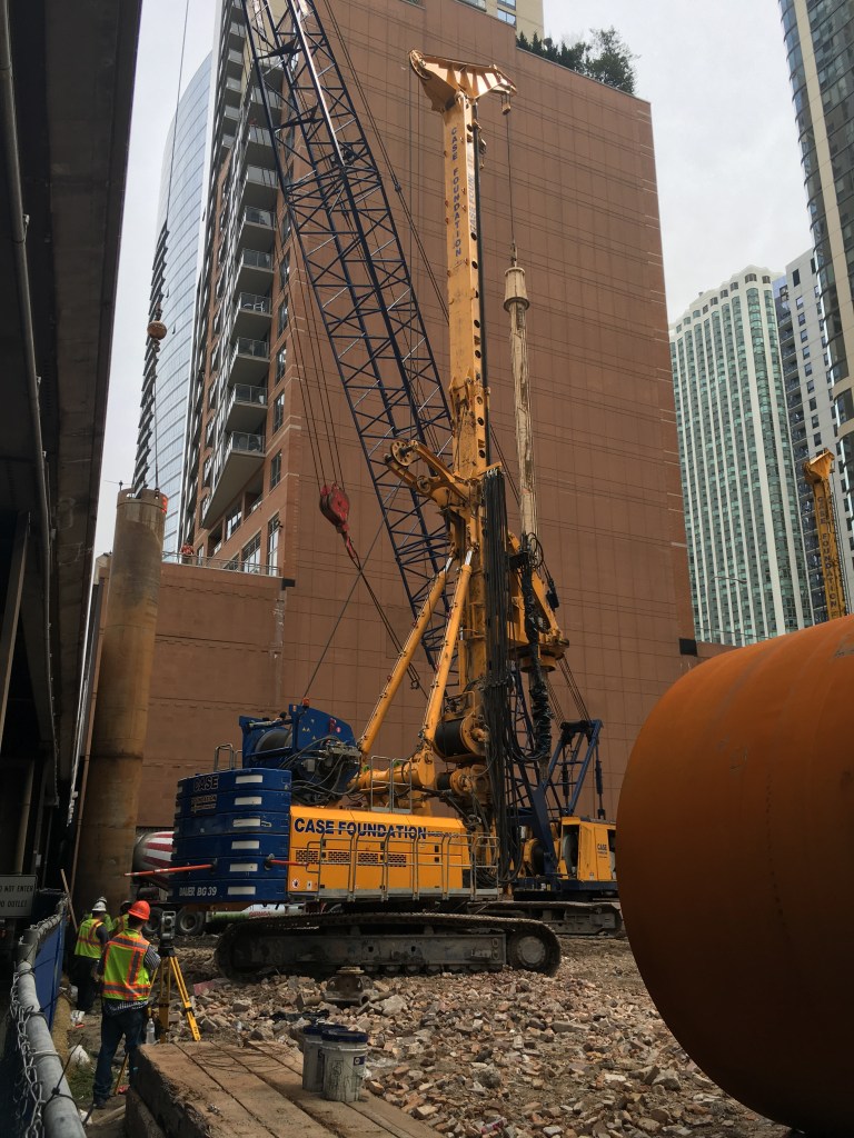 Vista Tower caissons