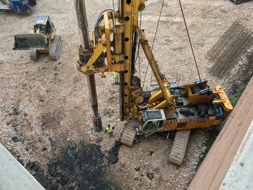 Vista Tower caissons