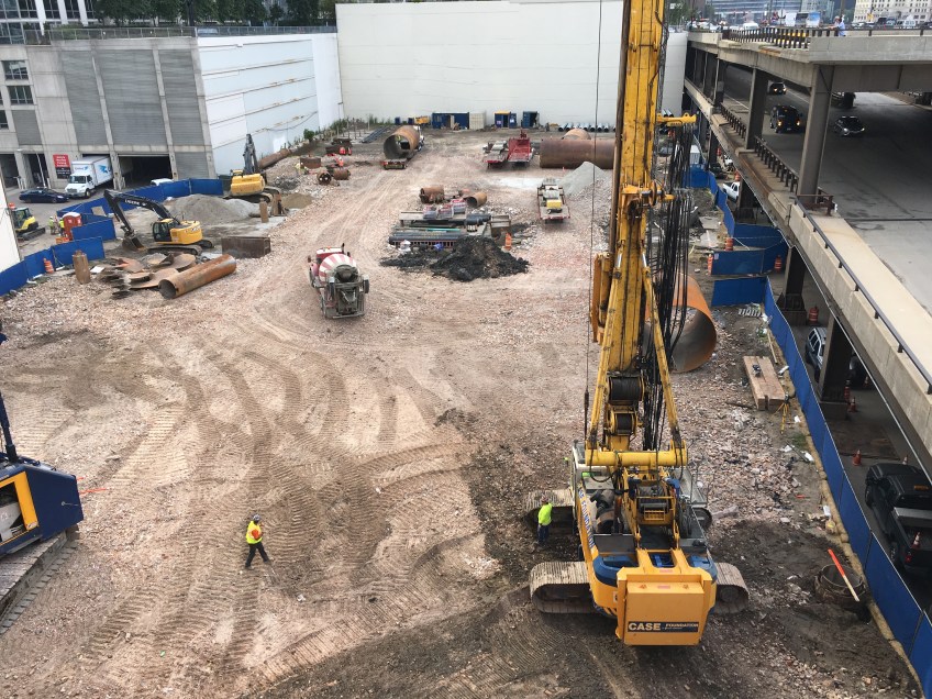 Vista Tower caissons